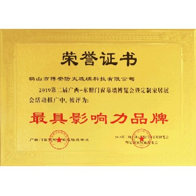 Most influential brand